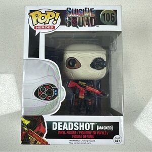 Funko Pop! Suicide Squad Deadshot Masked #106 Vinyl Figure Collectible
